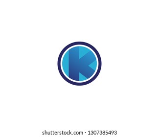 k letter k logo design and vector 