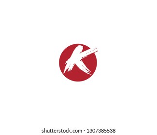k letter k logo design and vector 