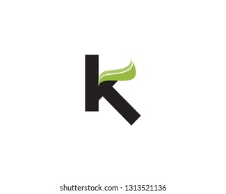k letter k logo design and vector 