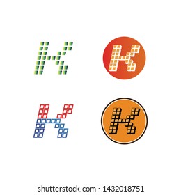 k letter k logo design and vector 
