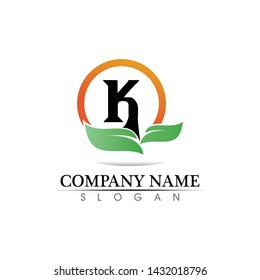 k letter k logo design and vector 

