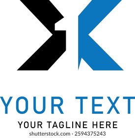 K letter logo design for your business