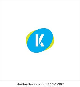 K-Buchstaben-Logo-Monogramm