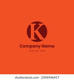  K Letter Logo, K Letter Monogram, K Initials