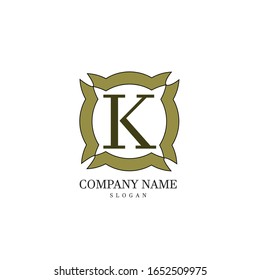 K letter logo Simple and elegant