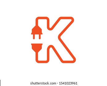 K Letter logo or symbol template