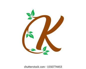 K Letter logo or symbol template design