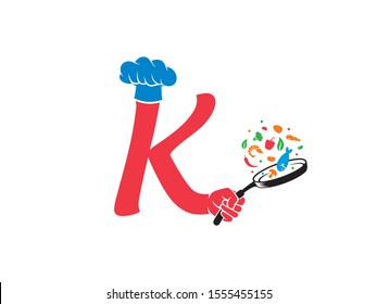 K Letter logo or symbol template design