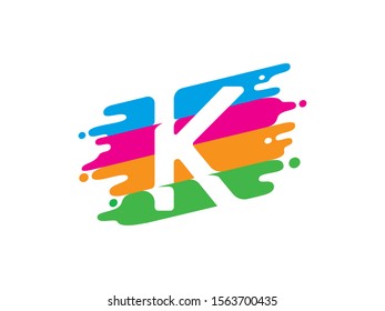 K Letter logo or symbol template design