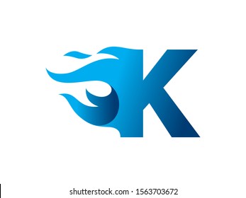 K Letter logo or symbol template design