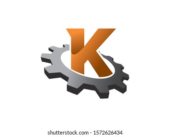 K Letter logo or symbol template