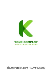  K Letter Logo Template