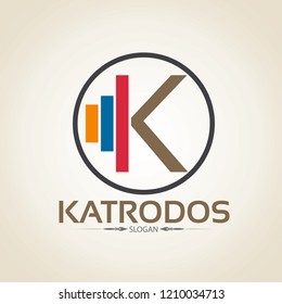 K Letter Logo Template