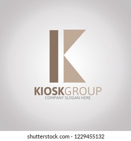 K Letter Logo Template