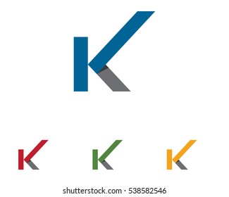 K Letter Logo Template