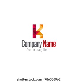 K LETTER LOGO TEMPLATE