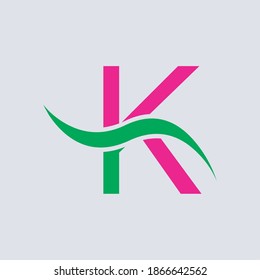 K Letter Logo Template Illustration Design. Vector EPS 10.