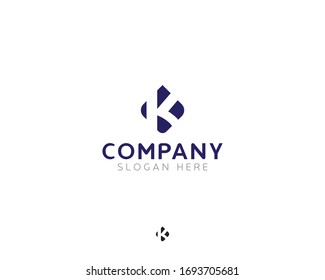 K Letter Logo Template, Letter vector