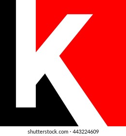 k letter logo vector