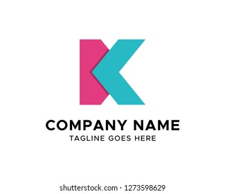 K Letter Logo Vector Design