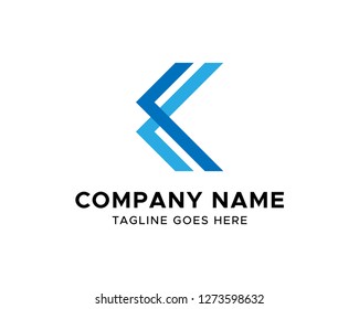 K Letter Logo Vector Design