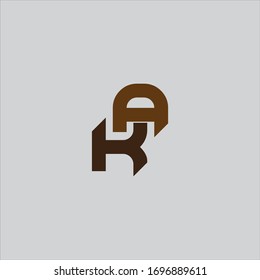 K A letter logo vector design
