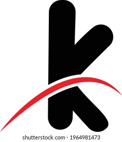 k letter logo vector design