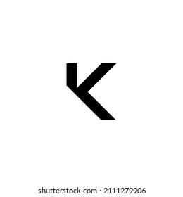 k letter logo vector illustration