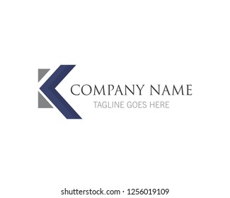 K letter logo vector template
