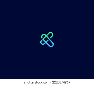 K Letter Logo Vector Template Abstract Monogram Symbol
