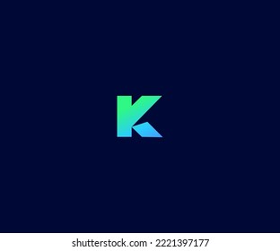 K Letter Logo Vector Template Abstract Monogram Symbol. Usable for Business sport, technology, fashion, digital And future creative logo