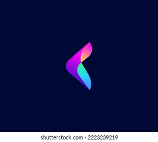 K Letter Logo Vector Template Abstract Monogram Symbol. Usable for Business sport, technology, fashion, digital And future creative logo