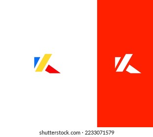 K Letter Logo Vector Template Abstract Monogram Symbol. Usable for Business sport, technology, fashion, digital And future creative logo