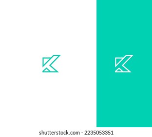 K Letter Logo Vector Template Abstract Monogram Symbol. Usable for Business sport, technology, fashion, digital And future creative logo