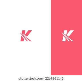 K Letter Logo Vector Template Abstract Monogram Symbol 