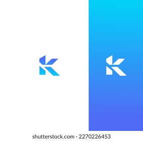 K Letter Logo Vector Template Abstract Monogram Symbol 
