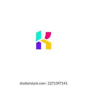 K Letter Logo Vector Template Abstract Monogram Symbol 