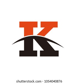 k letter logo and vetor