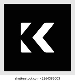 k letter logo.Letter K Arrow Logo can be use for icon, sign, logo and etc