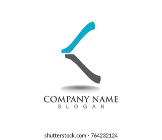 K letter logos template symbols