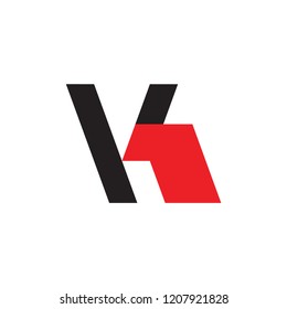 K letter with number one logo, K1 logo