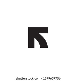 k letter row vector logo design