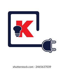 K letter special vector logo design