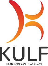 K Letter Typography Logo Concept
