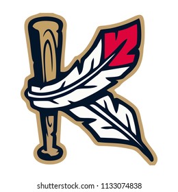 k letter vector logo