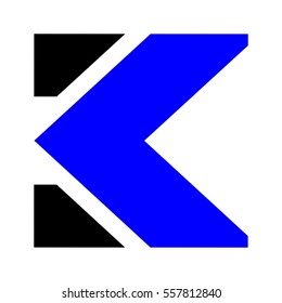 k letter vector logo
