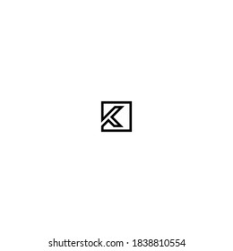 k letter vector logo abstract