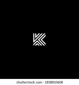 k letter vector logo abstract