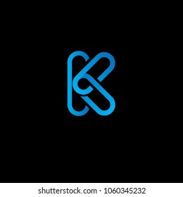 K letter vector logo. Business logo