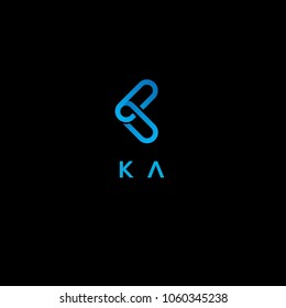 K letter vector logo. Business logo